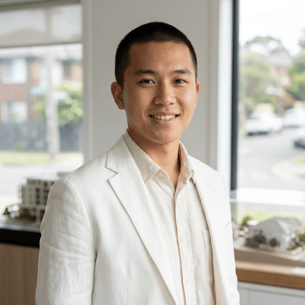 Hiroshi Tanaka smiling at a candlelit dinner table